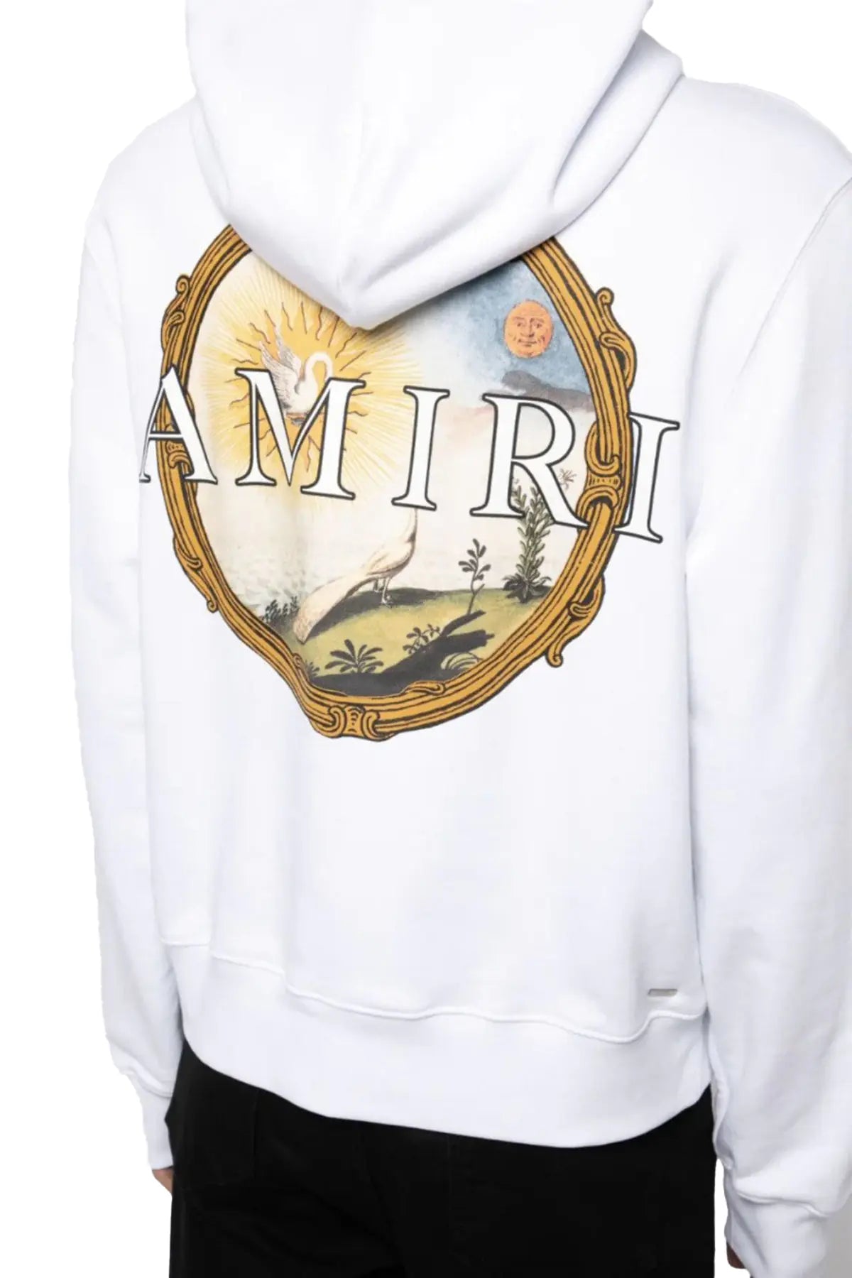 AMIRI Alchemy Frame Hoodie White