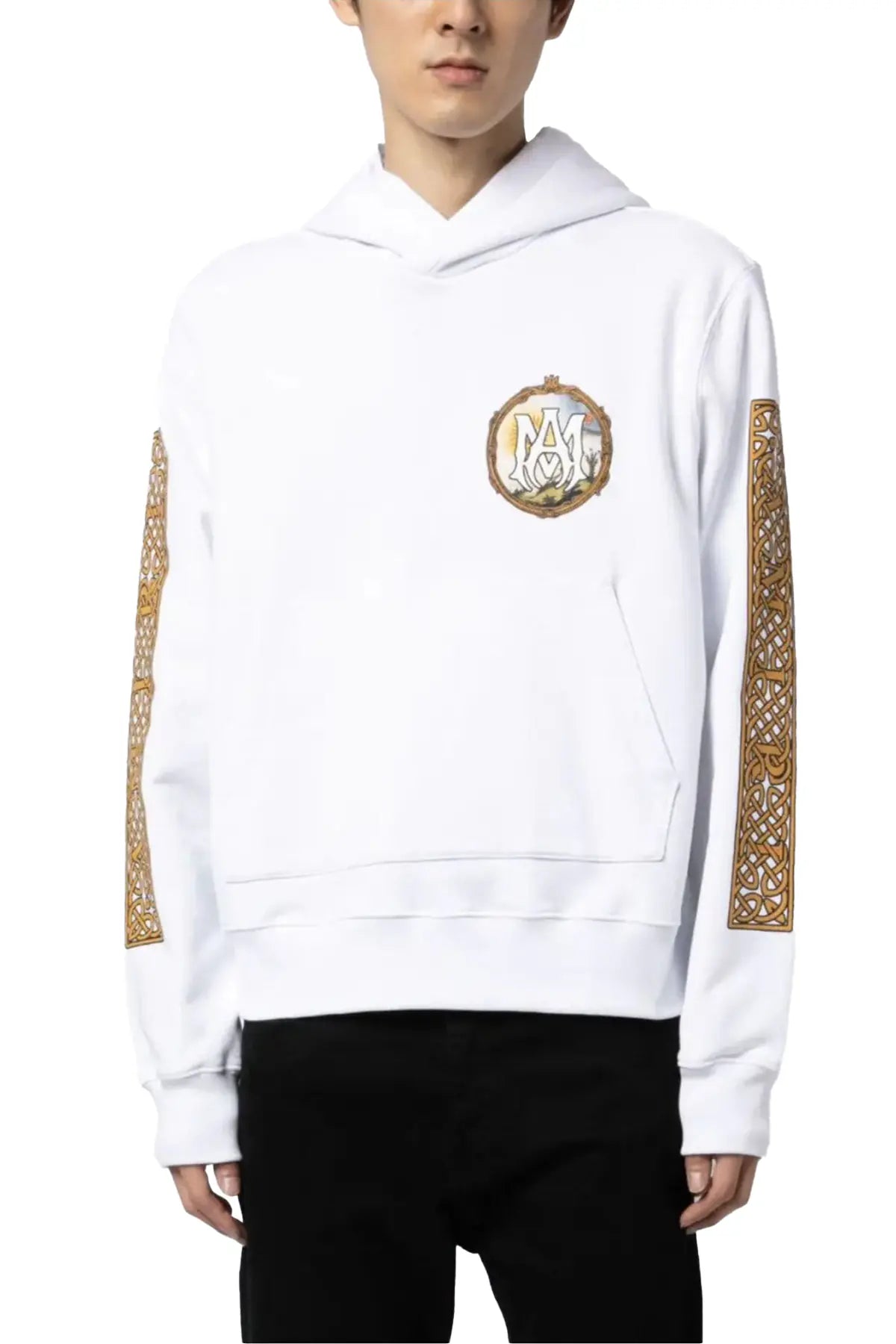 AMIRI Alchemy Frame Hoodie White