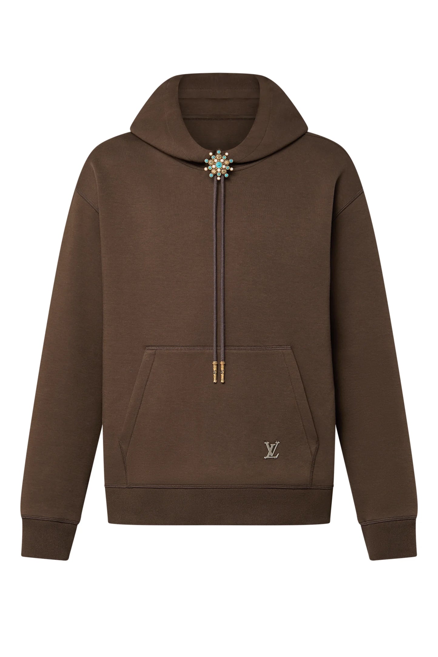 Louis Vuitton Embellished Cotton Hoodie