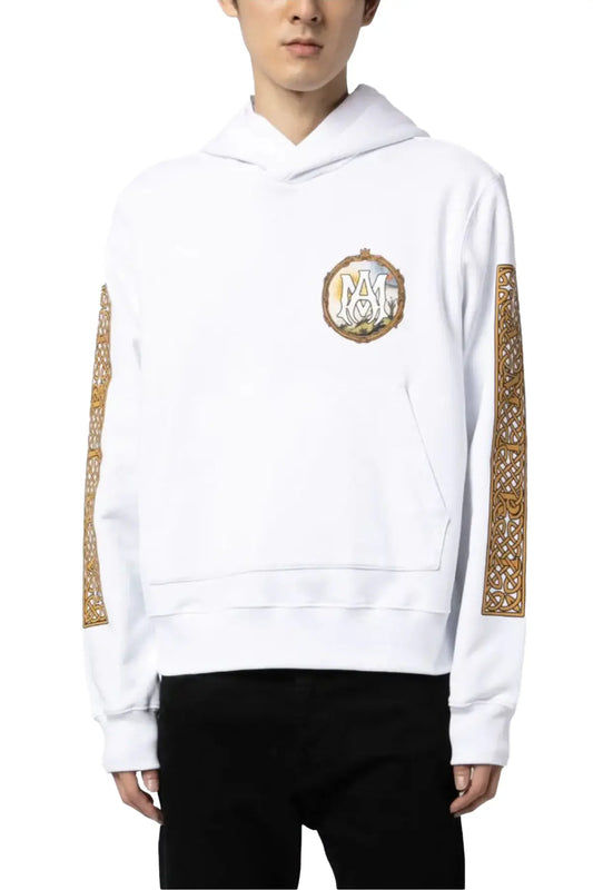 AMIRI Alchemy Frame Hoodie White