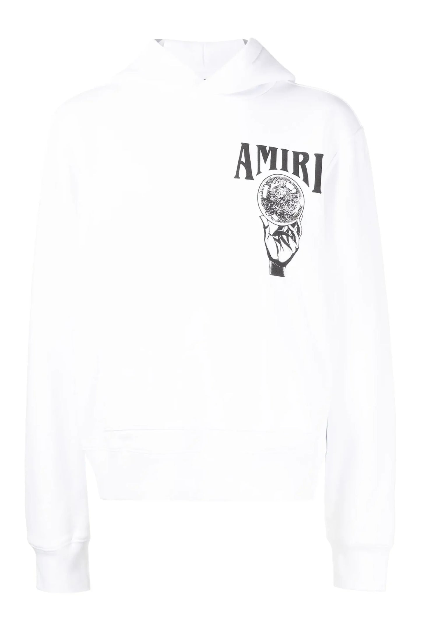 AMIRI logo-print cotton hoodie
