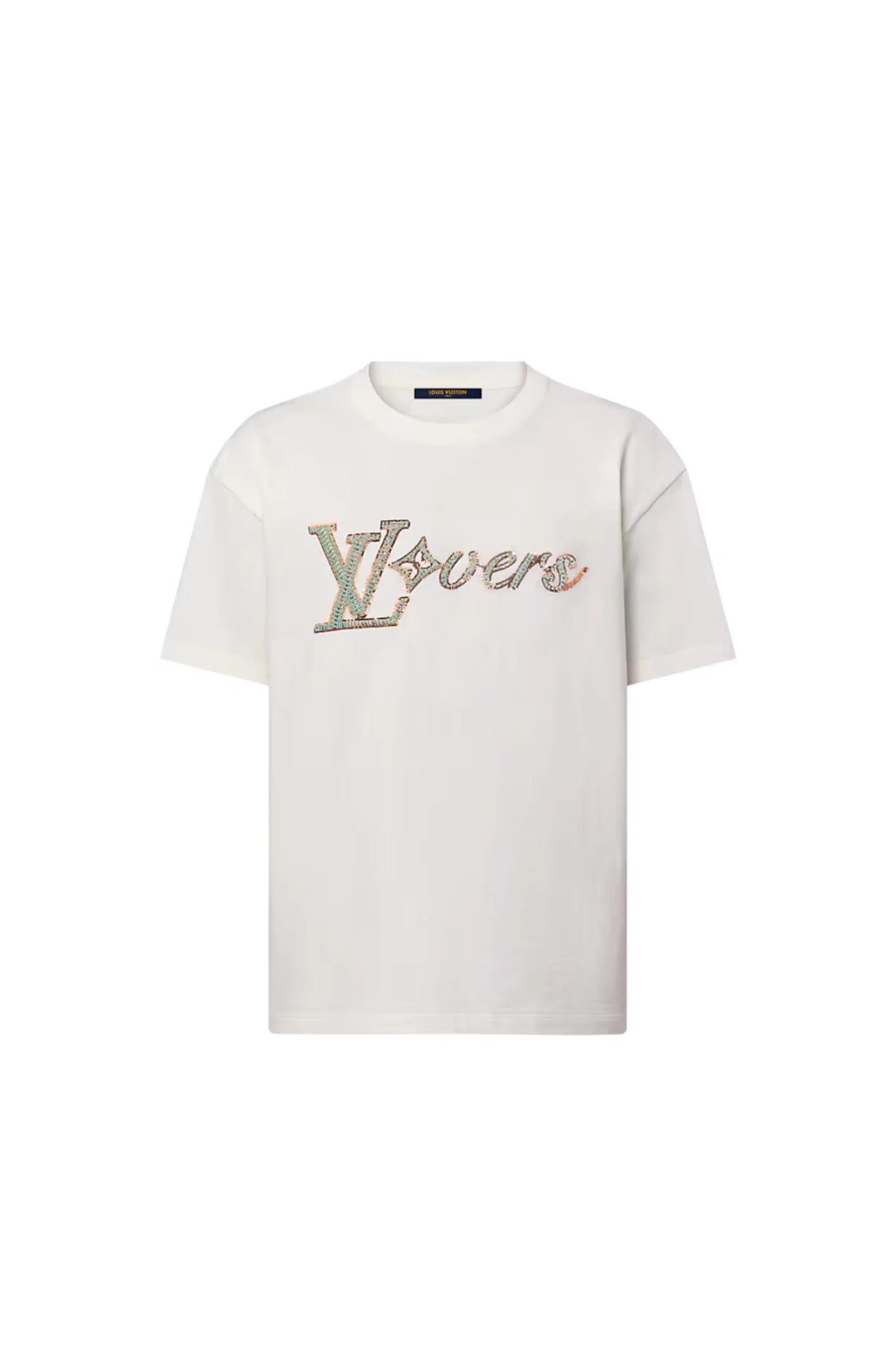 LOUIS VUITTON Embroidered Short-Sleeved T-Shirt