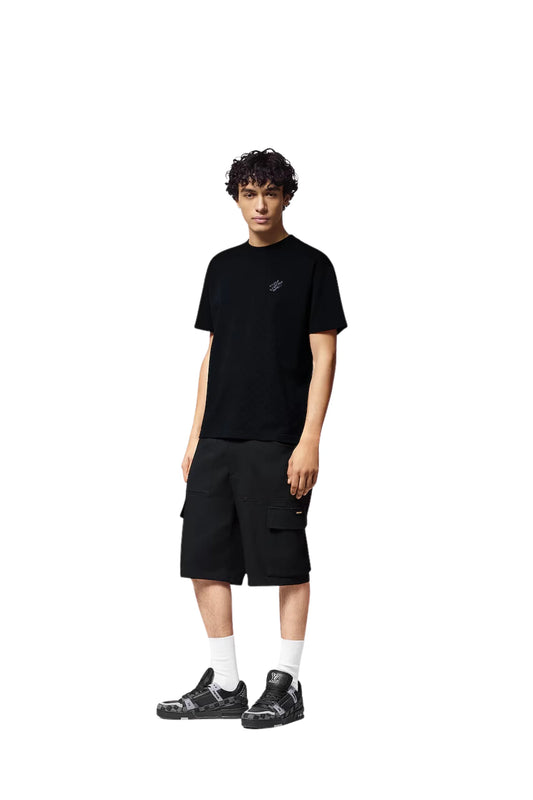 LOUIS VUITTON Damier Cotton Pique T-Shirt