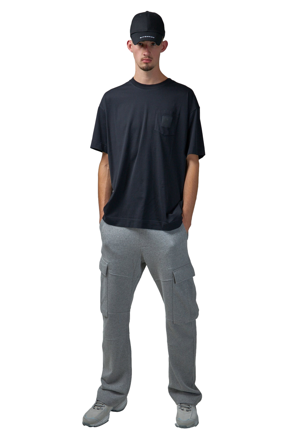 Givenchy Logo Patch Crewneck T-Shirt