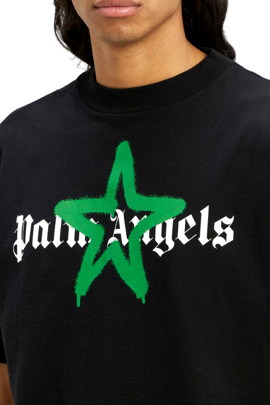 Palm Angels T-Shirt mit Sternmotiv