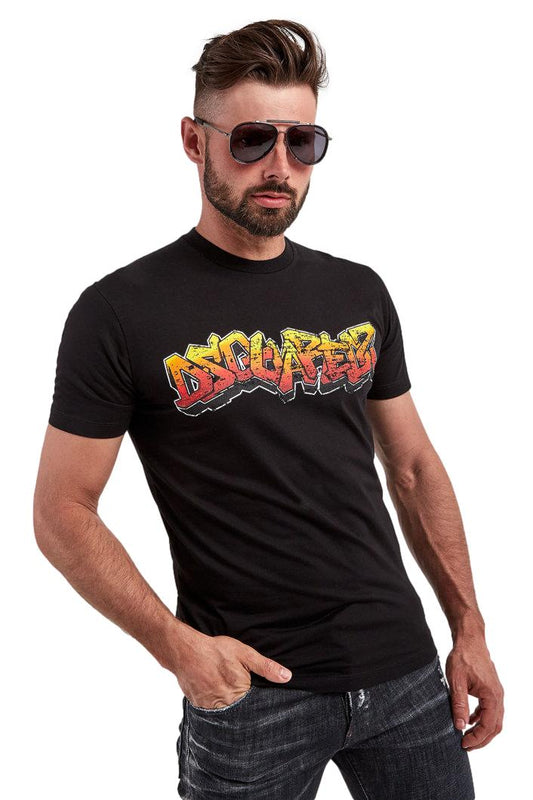 DSQUARED2 Wall Tag Cool T-Shirt Black