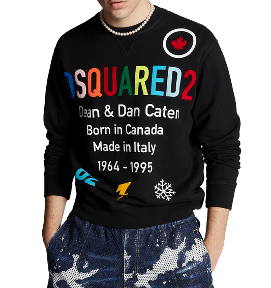 Rainbow Caten Sweatshirt